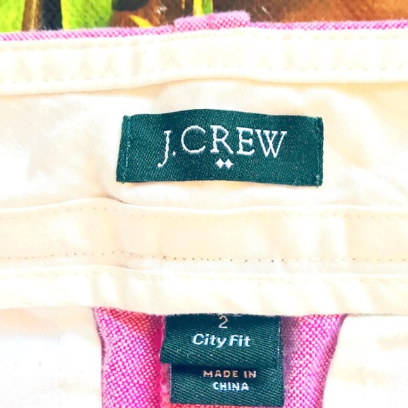 EUC🌸Pretty pink J Crew City Fit 5” Chino Shorts - Picture 3 of 6